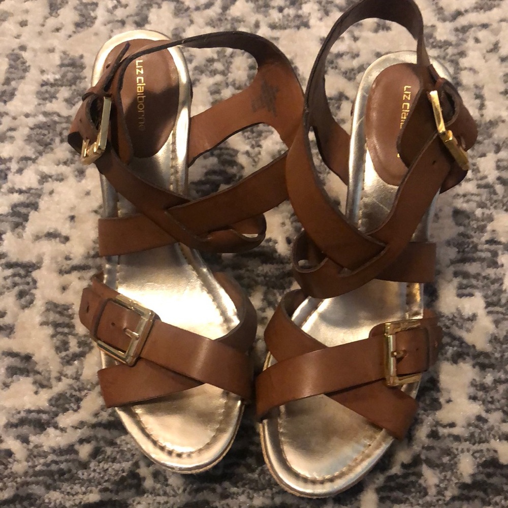 Liz Claiborne Wedges Size 7M